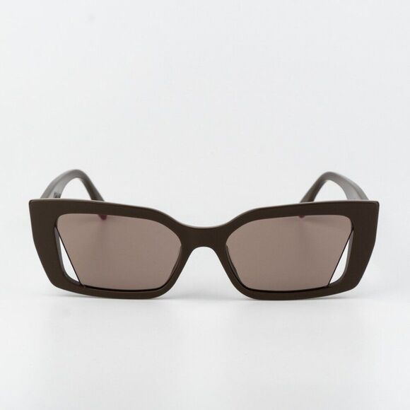 Fendi Women Sunglasses Shiny Truffle Light Brown Geometric FE40032I 50E NEW main image 8